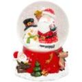 Weihnachtsmann schneekugel - Durchmesser 80 mm - Feeric lights & christmas - Weihnachtsmann