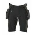 Advanced Shorts mit abnehmbaren Hängetaschen Gr. 46 schwarz - schwarz - Mascot