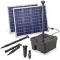 Solar Teichfilter Set Professional 100W 3400 l/h Gartenteich Teichpumpe 100911