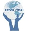 Wandtattoo WALL-ART "Pan American World Airways Welt" Wandtattoos Gr. B/H/T: 80 cm x 117 cm x 0,1 cm, -, blau Wandtattoos Wandsticker