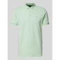 Regular Fit Poloshirt mit Label-Stitching Modell 'PADDY'