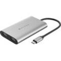 HYPER Adapter "Dual 4K HDMI for M1 MacBook" grau Adapter