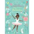 Mein erstes Anziehpuppen-Stickerbuch: Bella, die kleine Ballerina - Fiona Watt, Kartoniert (TB)