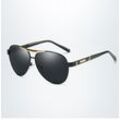 AquaBreeze Sonnenbrille Sonnenbrille Herren Polarisiert Pilotenbrille (Fahrerbrille Klassische Retro Fliegerbrille UV400 Schutz) Damen Unisex Verspiegelt Metallrahmen