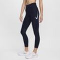 Nike Fast 7/8-Lauf-Leggings mit mittelhohem Bund und Taschen für Damen - Blau