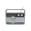 Trade Shop Traesio - fm radio retro drahtloser lautsprecher MP3 tragbar bluetooth usb aux tf Q-FM01