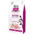 Brita - brit Care Grain Free Kitten Gesundes Wachstum und Entwicklung - Trockenfutter für Katzen - 7 kg
