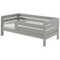 Kinder-/Juniorbett 70x140, grau