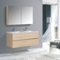Badmöbel-Set EDGE 1200 mit Waschbecken - Farbe wählbar