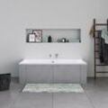 Duravit P3 Rechteck-Badewanne, für Einbau, Weiß, 180x80 cm