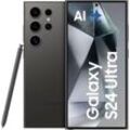 Samsung Galaxy S24 Ultra 256GB Smartphone (17,25 cm/6,8 Zoll, 256 GB Speicherplatz, 200 MP Kamera, AI-Funktionen), schwarz