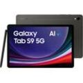 Samsung Galaxy Tab S9 5G Tablet (11", 256 GB, Android, 5G, AI-Funktionen), schwarz