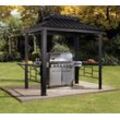 Sojag Grillpavillon BBQ Messina, BxT: 179x292 cm, grau