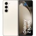 SAMSUNG Smartphone "Galaxy Z Fold 5" Mobiltelefone AI-Funktionen Gr. 512 GB 12 GB RAM, beige (cream) Smartphone Android