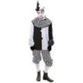 Harlekin-Kostüm "Black & White" für Herren