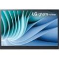 LG 16MR70.ASDWU gram + view 16 Zoll WQXGA Portabler Monitor (3 ms Reaktionszeit, 60 Hz)