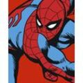 KOMAR Vliestapete "Marvel PowerUp Spider-Man Watchout" Tapeten Gr. B/L: 200 m x 250 m, Rollen: 1 St., bunt (bunt, bunt) Vliestapeten
