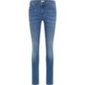 Skinny-fit-Jeans MUSTANG "Shelby Skinny" Gr. 29, Länge 30, blau (hellblau) Damen Jeans 5-Pocket-Jeans Röhrenjeans