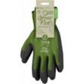 Green Flex Handschuhe für die Gartenarbeit - Grün/Dunkelgrün - Größe 10 - Kixx