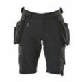 Advanced Shorts mit abnehmbaren Hängetaschen Gr. 50 schwarz - schwarz - Mascot