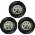 MINKUROW Mini-Digital-LCD-Thermometer, Hygrometer, Thermometer, tragbare Thermo-Hygrometer-Anzeige, Temperatur-Luftfeuchtigkeit -50 70 ℃ 20 % 99 %