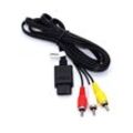 Audio Video Composite Kabel kompatibel mit Nintendo 64, GameCube, N64, ngc, sfc (snes) Spielekonsole - AV-Kabel, 150 cm - Vhbw