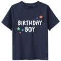 Jungen T-Shirt mit Geburtstags-Schriftzug