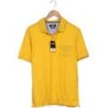 Bugatti Herren Poloshirt, gelb, Gr. 52