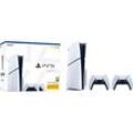 SONY PlayStation 5 Slim Bundle Disc-Edition Spielkonsole weiß