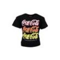 COCA COLA Print-Shirt Coca Cola T-Shirt Kinder Jugend Mädchen kurzes Top Gr. 134 bis 164