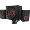 Genesis HELIUM 610BT 2.1 2.1 Soundsystem (Bluetooth, 60 W), schwarz