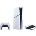 PlayStation 5 Disk Edition (Slim) + vertikaler Standfuß, schwarz|weiß