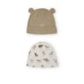 Multipack 2er-Tiere-Baby-Mütze