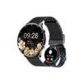 Powerwill Smartwatch Damen mit Telefonfunktion Smartwatch herren fitness tracker Smartwatch (1