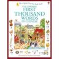 First Thousand Words in Chinese - Heather Amery, Kartoniert (TB)