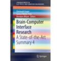 Brain-Computer Interface Research, Kartoniert (TB)