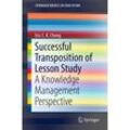 Successful Transposition of Lesson Study - Eric C. K. Cheng, Kartoniert (TB)