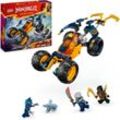 LEGO® Konstruktionsspielsteine Arins Ninja-Geländebuggy (71811), LEGO® NINJAGO, (267 St), Made in Europe, bunt