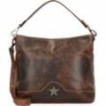 Billy the Kid Ranger Handtasche Leder 34 cm brown