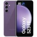 SAMSUNG Smartphone "Galaxy S23 FE 256GB" Mobiltelefone Gr. 256 GB 8 GB RAM, lila (purple) Smartphone Android