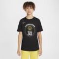 Golden State Warriors City Edition Nike NBA-T-Shirt für ältere Kinder - Schwarz