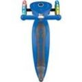 Globber Scooter Junior Foldable Lights dunkelblau mit Leuchtrollen