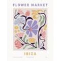 Bild IBIZA FLOWER MARKET (BHT 30x40x2 cm)