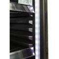 Gastro-Cool DC400 Getränkekühlschrank ECO STAR 400 Liter mit Werbedisplay schwarz/schwarz, LED, super sparsam