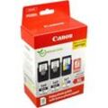 3 Canon Tinten 3712C012 Photo Value Pack 2 x PG-560XL + 1 x CL-561XL 4-farbig + Papier