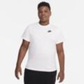 Nike Sportswear T-Shirt für ältere Kinder (erweiterte Größe) - Weiß