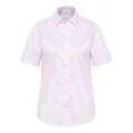 Cover Shirt Bluse in rosa unifarben, rosa, 48