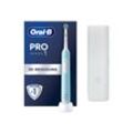 Oral-B Pro 1 Elektrische Zahnbürste Cross Action Caribbean Blue+Reiseetui