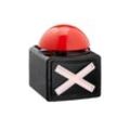 Meinposten Spiel, Buzzer mit Sound XL Button Alarmknopf Licht Quiz Quizspiel Party