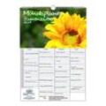 Seelenzauber Familienkalender Blumenzauber Familien Planer Kalender für 2025 DIN A3 Blumen Blüten